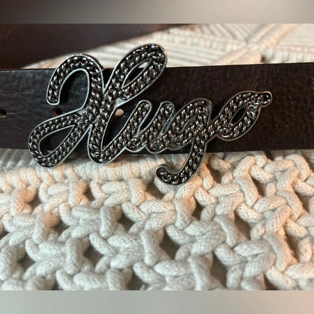 Hugo Boss leather belt - Picture 5 of 11